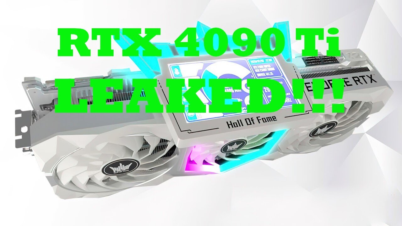 RTX 4090 Ti Leaked