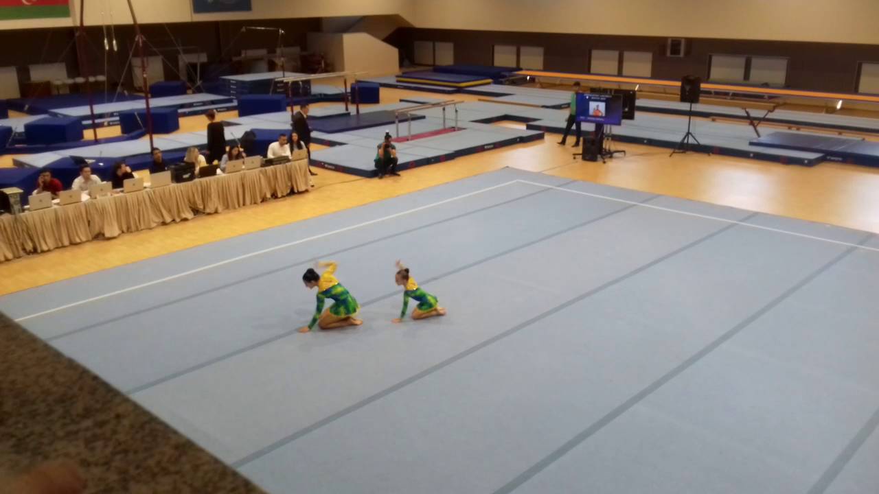 20.05.2016 Akrobatika gimnastikası üzrə Azərbaycan və Bakı birinciliyi