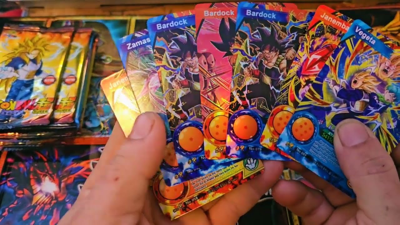 Primera apertura de Cartas de Dragón Ball Super Asiáticas