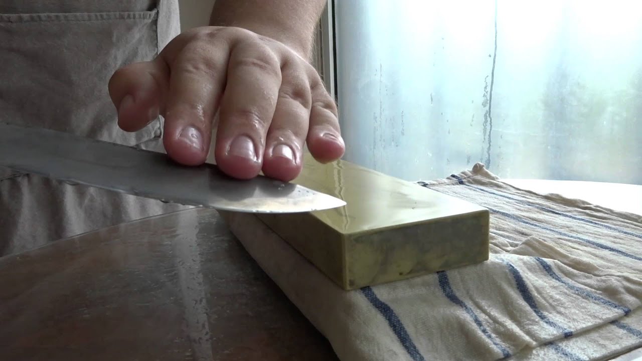 Imanishi Bester #4000 and #8000 grit stones - 1.2210 Silver steel - part 4