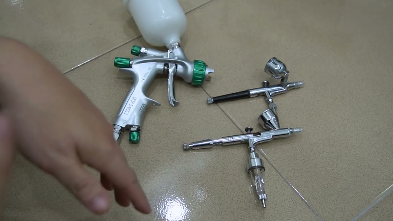 Perbedaan Air Brush & Spray Gun | Indonesia