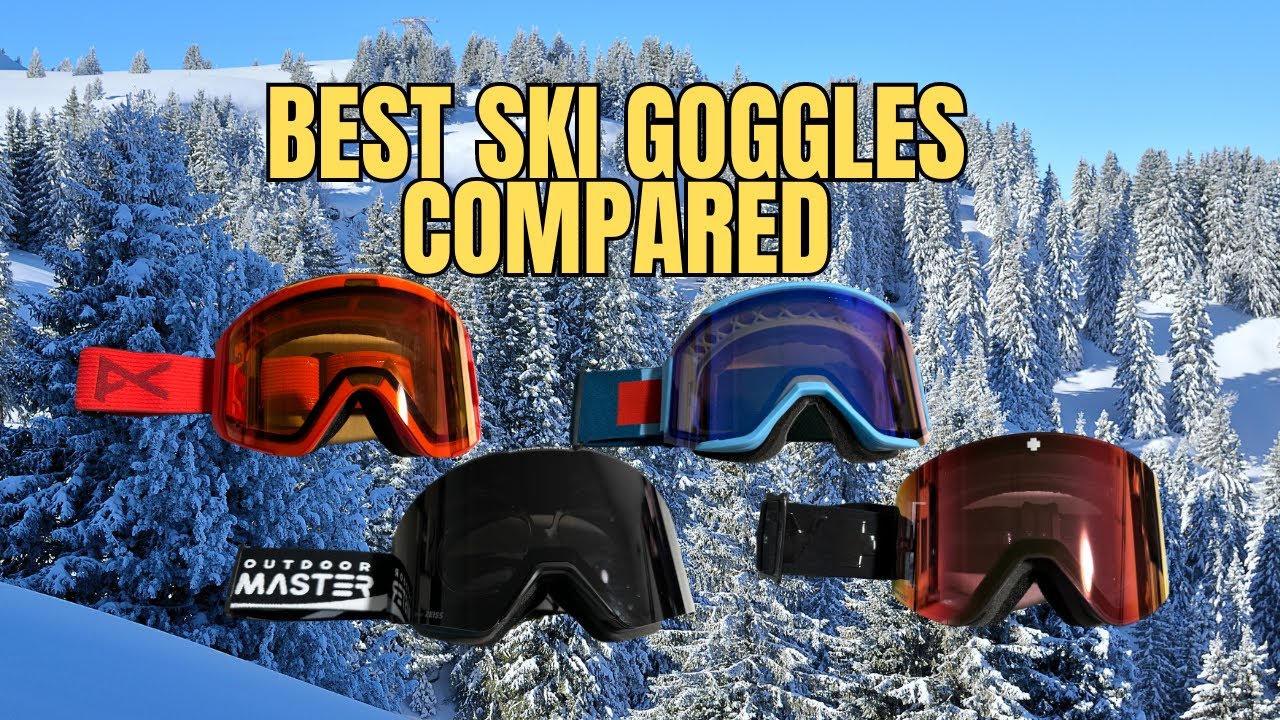 Ski Goggles Comparison: Smith Squad Mag vs Outdoor Master Falcon vs Spy Marauder vs Anon Sync