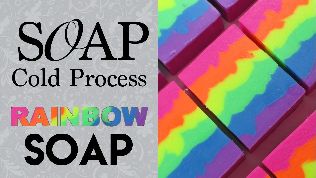 Rainbow Soap, Cold Process, Scented with Monkey Farts