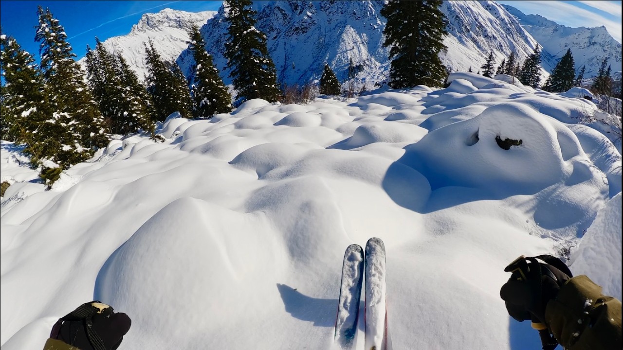 Early Season Pillow Skiing Austria | RAW Freeride POV