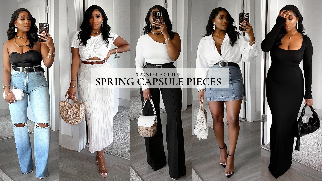 SPRING WARDROBE ESSENTIALS! | 2023 STYLE STAPLES
