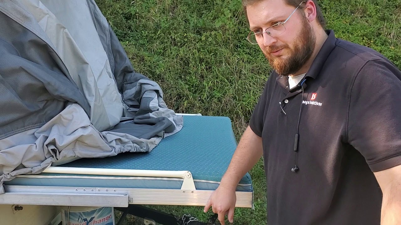 How to set up a 91 Coleman Fleetwood Popup Camper