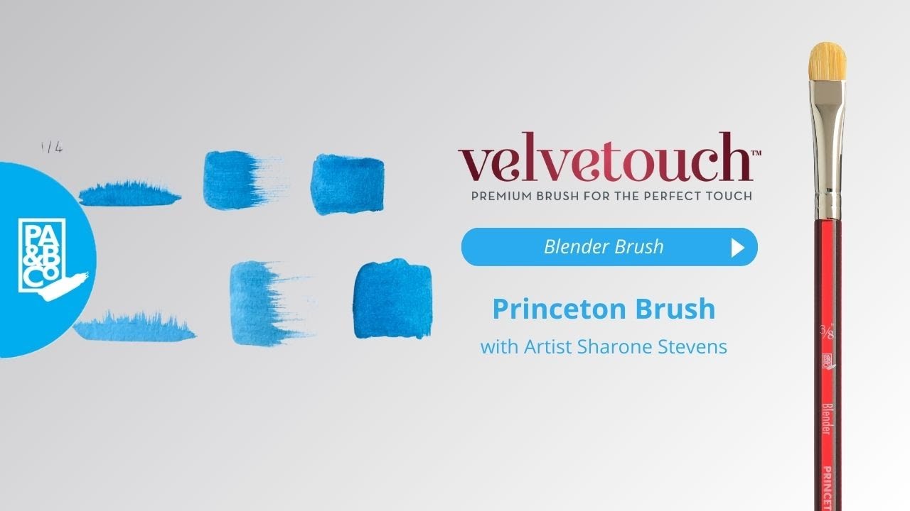 Princeton Velvetouch Series 3950 Blender Brushes