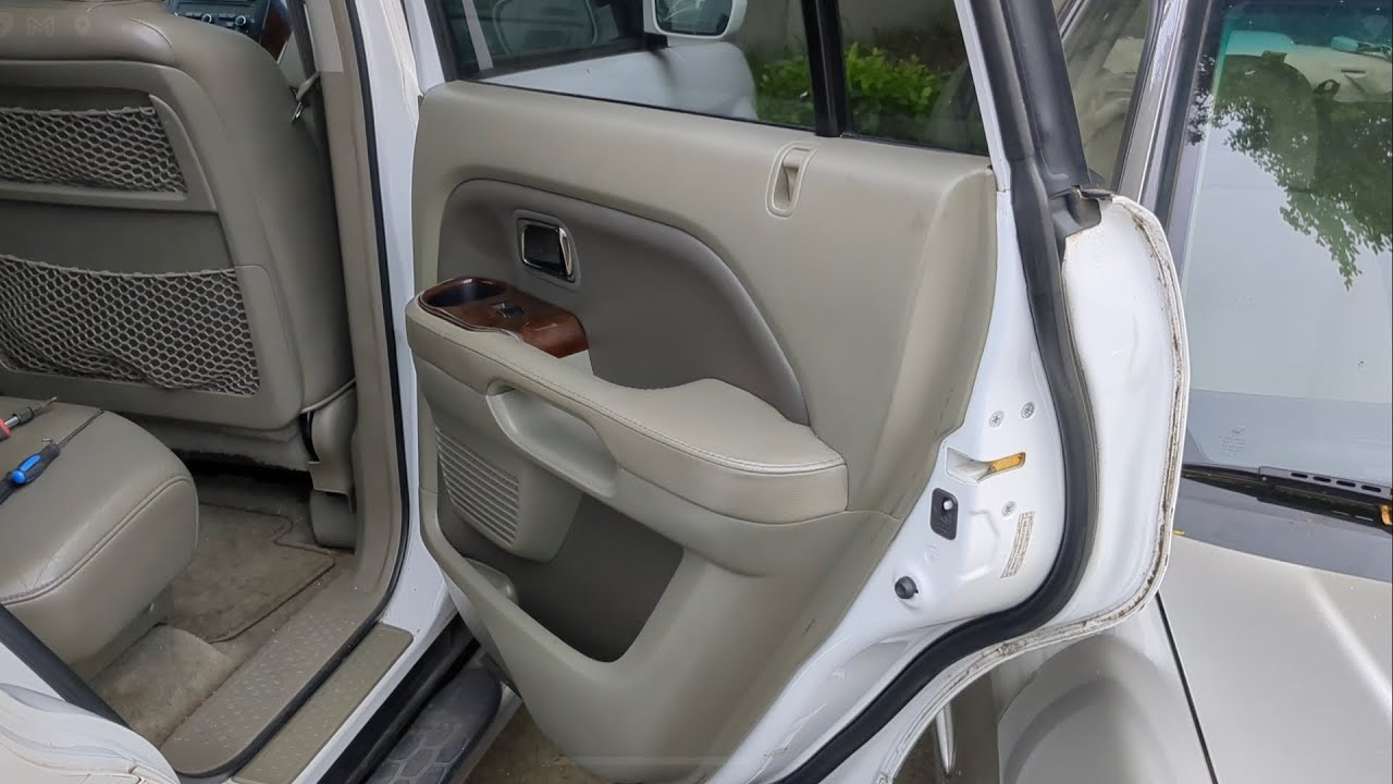 2008 Honda Pilot Rear Door Panel Removal