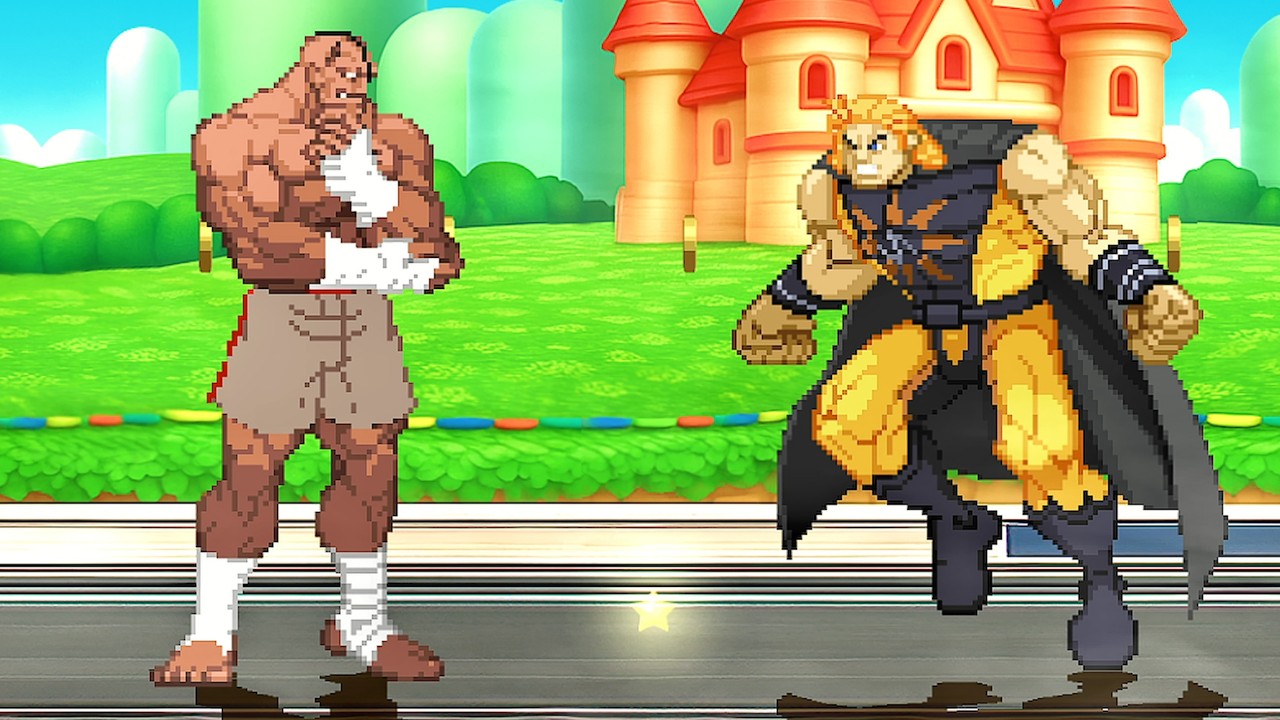 Angel Sagat Vs. Nuclear Man - Spiritual Fury