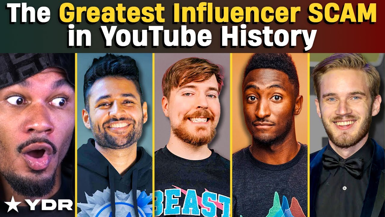 Величайшее мошенничество с инфлюенсерами в истории YouTube..