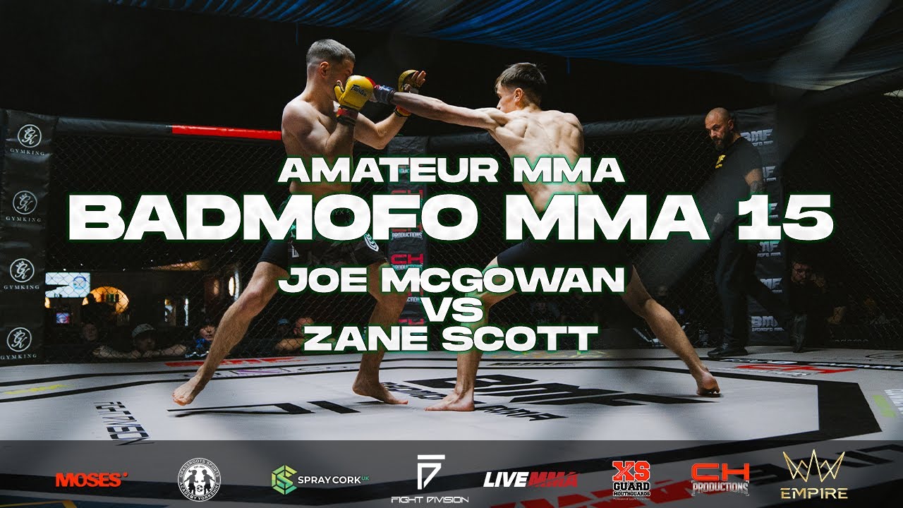 BMF 15 | Joe McGowan vs Zane Scott  | Amateur MMA