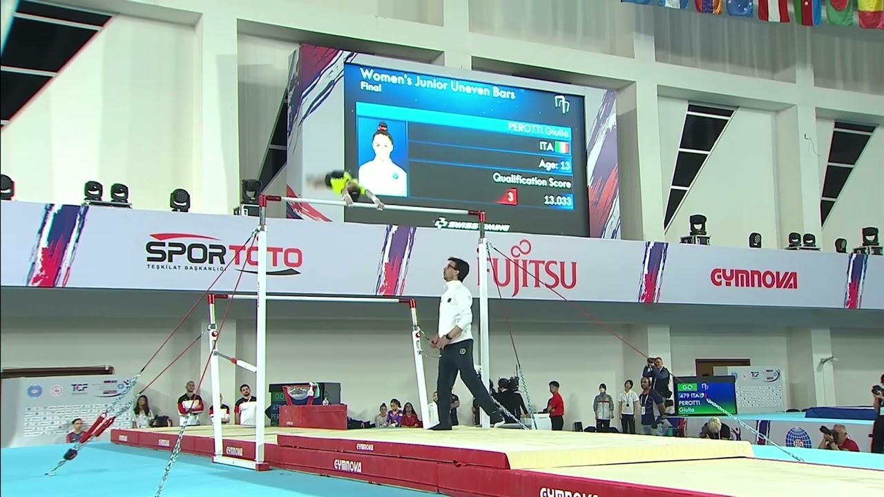 Giulia Perotti UB EF 🥉 2023 Junior World Championships Event Finals