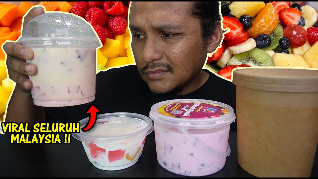 [VIRAL] cocktail buah CEDOK SESUKA HATI (mukbang malaysia)