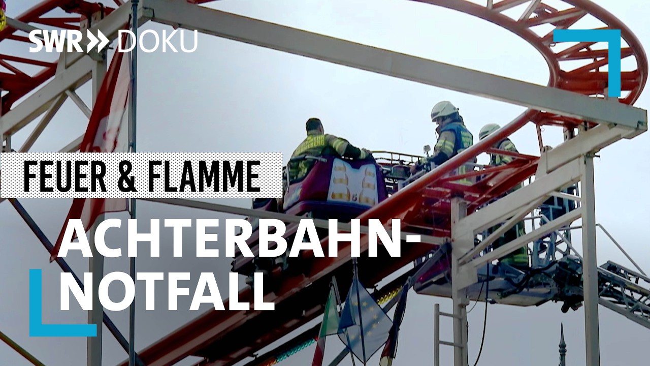Rettung aus großer Höhe - Übungseinsatz auf der Achterbahn | S10E07 | Feuer & Flamme | SWR Doku