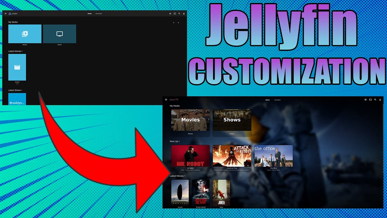 The ULTIMATE Jellyfin CUSTOMIZATION guide! (CUSTOM ICONS, LINKS & MORE)