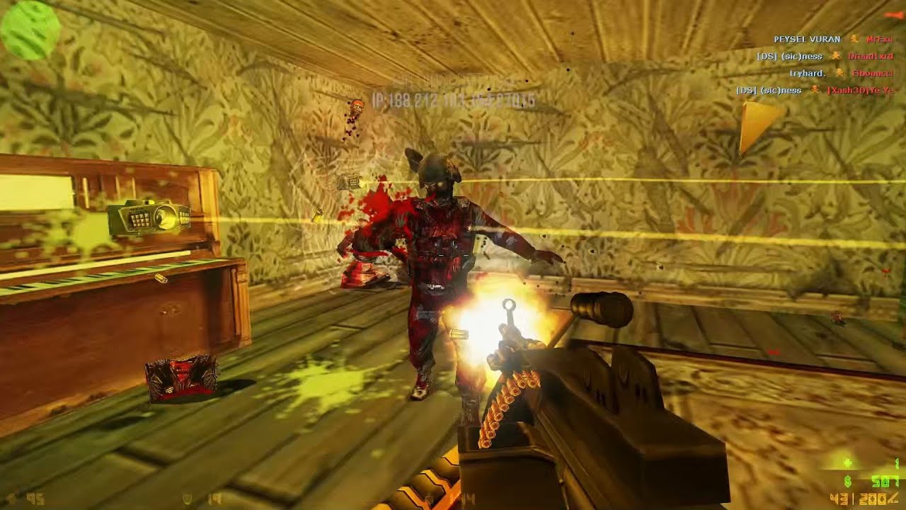 CS 1.6 | Biohazard Zombie Gameplay