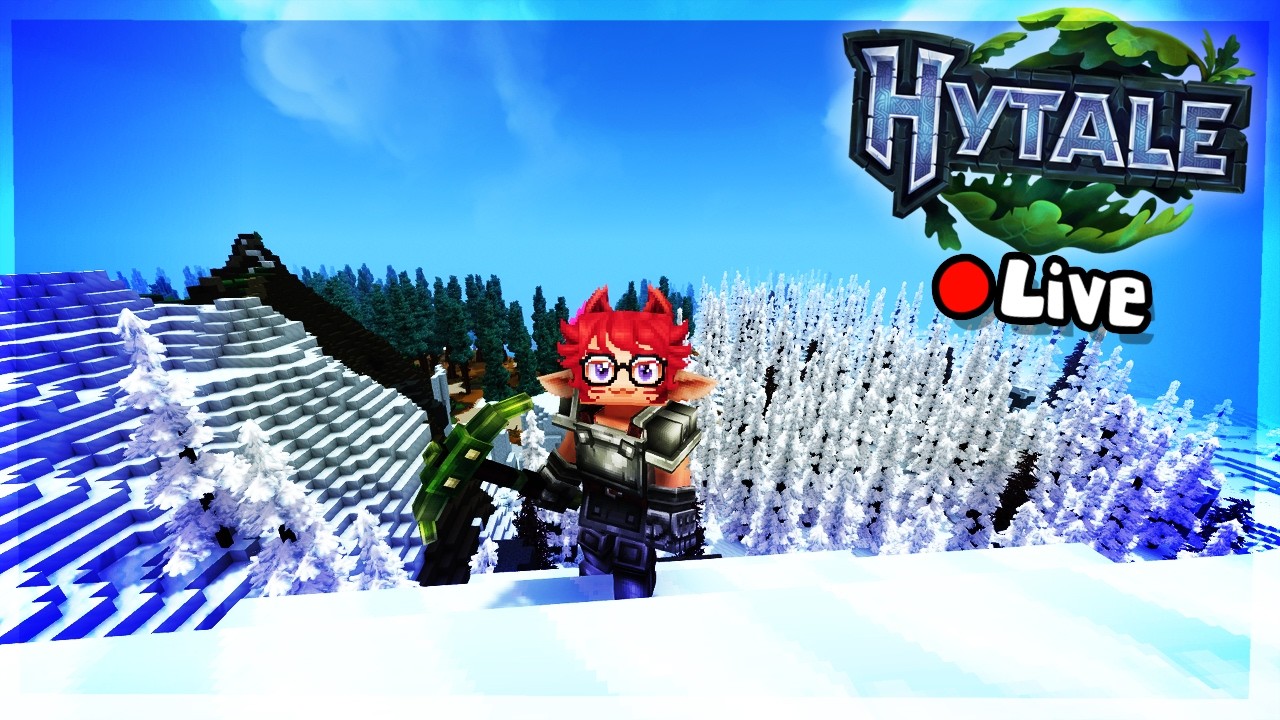 Discovering new zones in hytale! (LIVE)