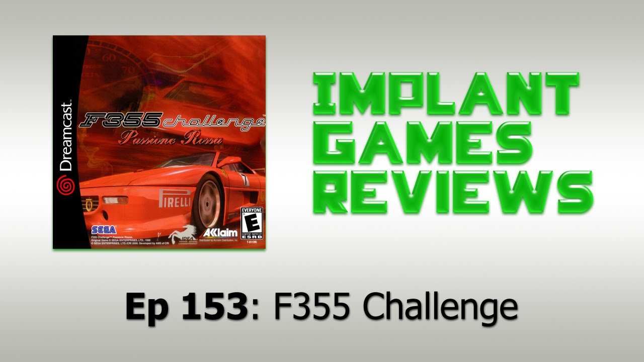 F355 Challenge (Dreamcast) - IMPLANTgames Reviews
