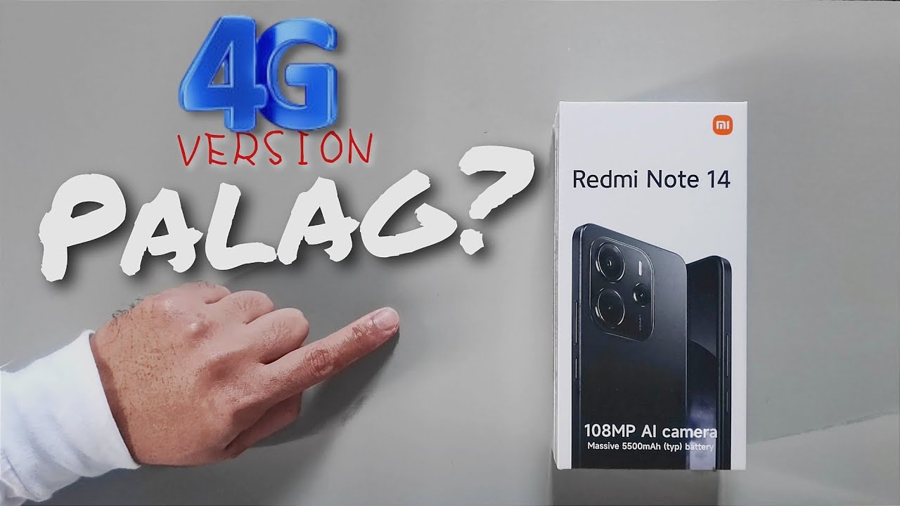 REDMI NOTE 14 4G VERSION REVIEW TAGALOG