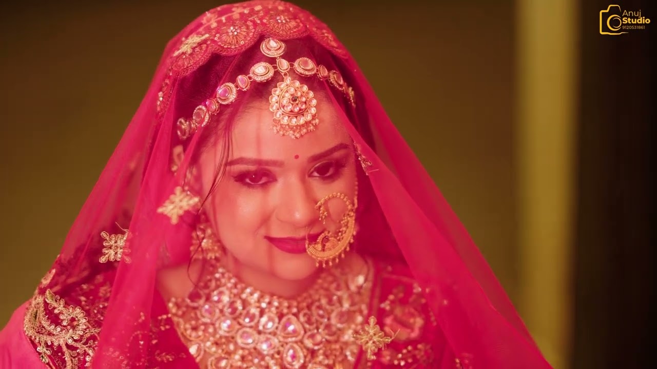 Professional work anuj digital studio wedding highlights shoot by Prince Studio shankargarh #highilt