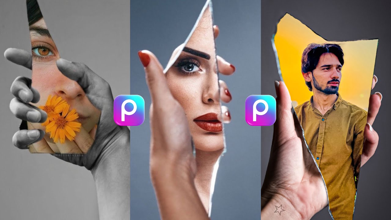 Picsart Creative Mirror Photo Editing In 1 Click🔥 | Creative Mirror Photo Editing Tutorial 