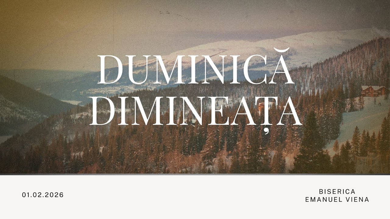 Emanuel Wien | Cina Domnului - Duminică Dimineaţa  | 01.02.2026
