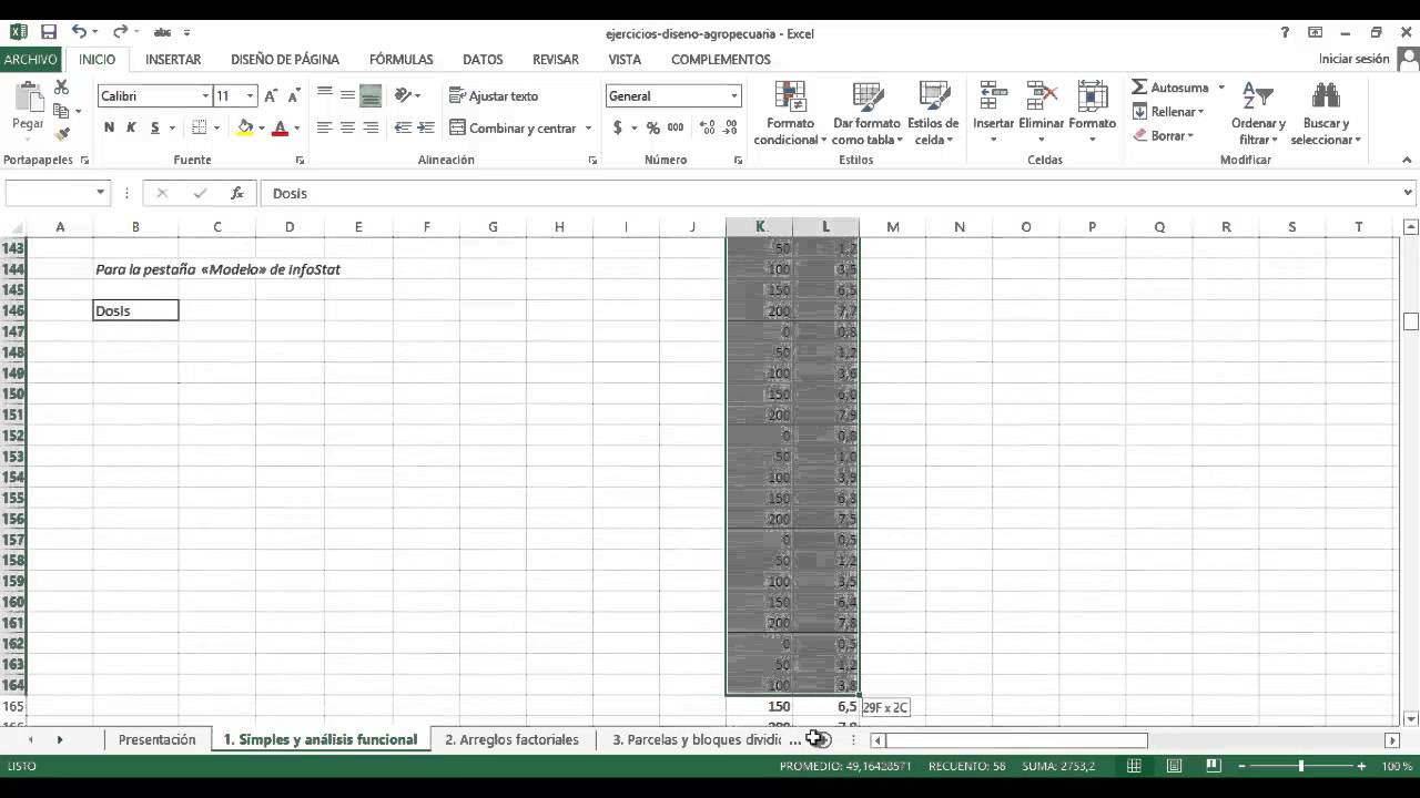 Diseño completamente al azar simple y prueba Kruskal-Wallis en InfoStat