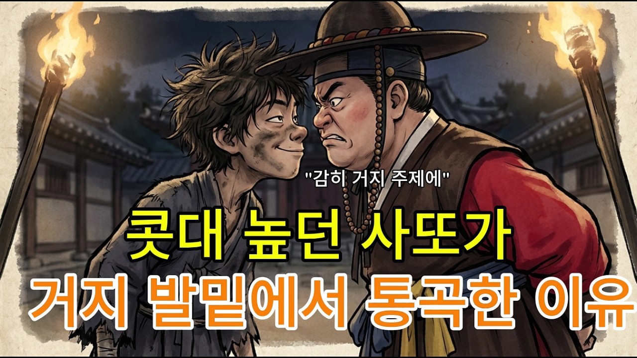콧대 높던 사또가 거지 발밑에서 통곡한 이유