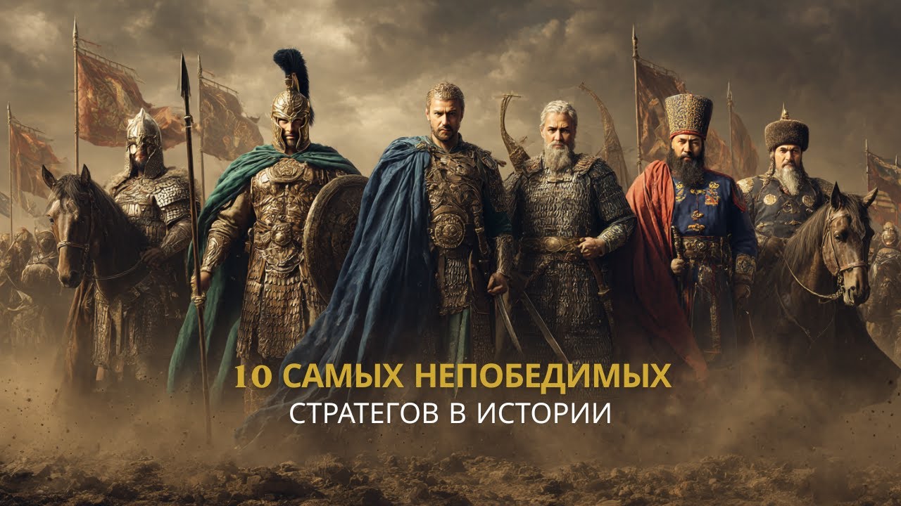 Эти полководцы никогда не проигрывали: 10 самых непобедимых стратегов в истории