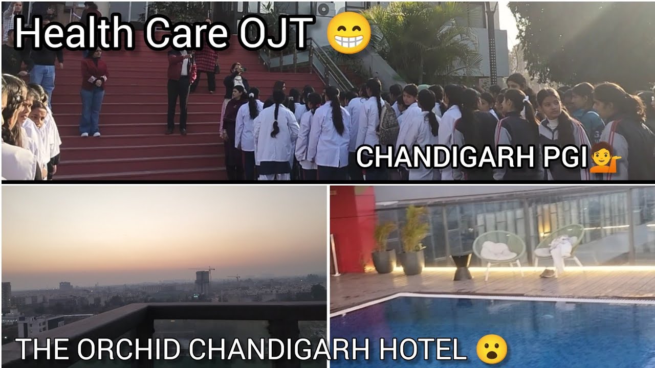 OJT HEALTH CARE 💁|| CHANDIGARH PGI || FULL ENJOY 😁||NEW VILOG || VILOG -3 ||#viral #vilog #youtube 😃