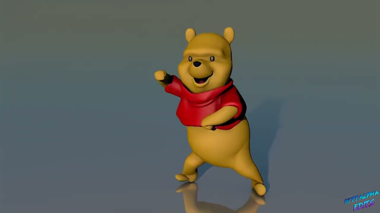 Winnie The Pooh Dancing to Nothin but Mammals Bad Touch