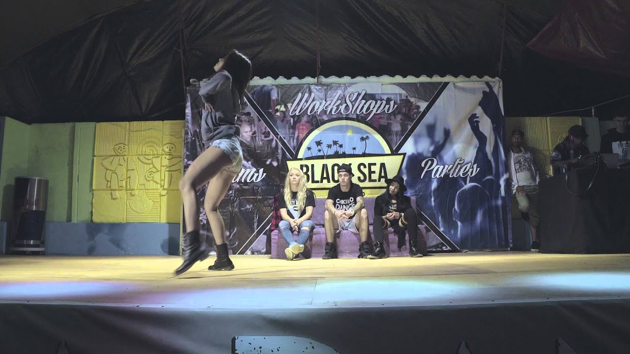 Black Sea Dance Camp 2015 - Dancehall Battle: Six vs Maria Mc