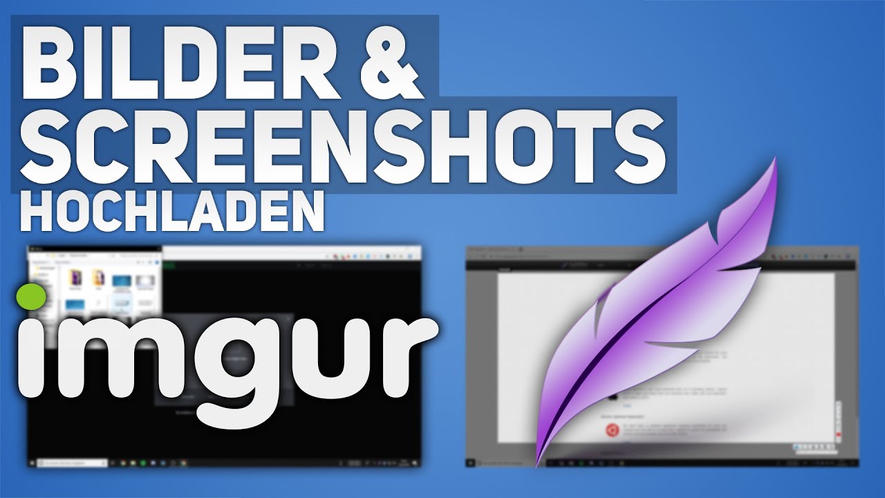Bilder/Screenshots 💻 SUPER EINFACH hochladen und teilen