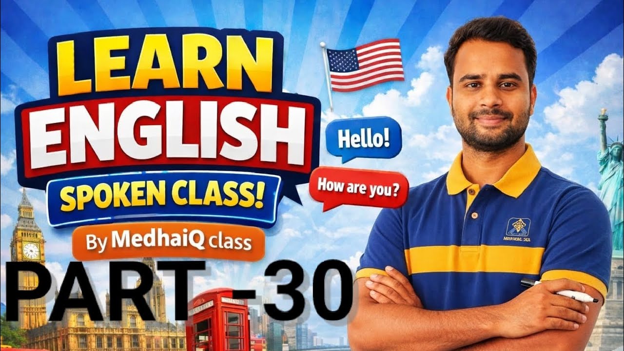 English Speaking tips for beginners by MedhaiQ class tense PART-30