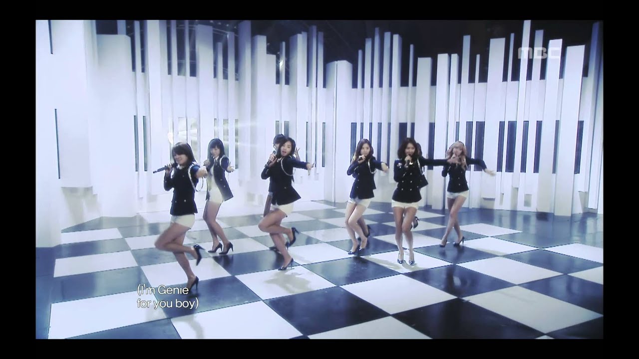 Girls' Generation - Genie, 소녀시대 - 소원을 말해봐, Music Core 20091226