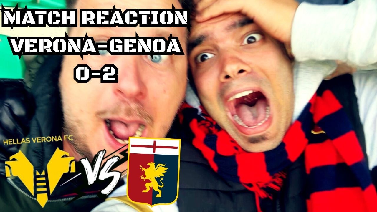 SPIETATI! | *DELIRIO ROSSOBLU* AL BENTEGODI! VERONA 0-2 GENOA LIVE REACTION