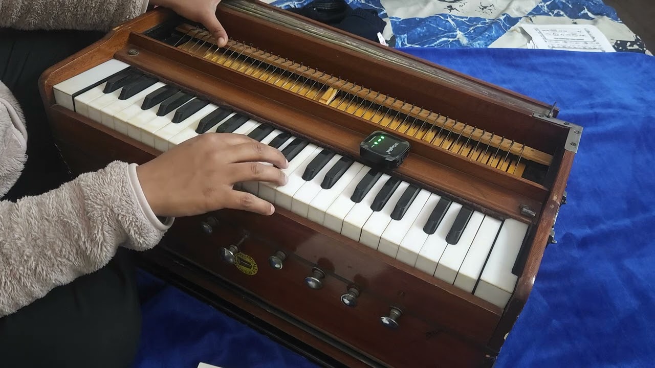 Ik din ap yun humko mil jayenge Harmonium notes