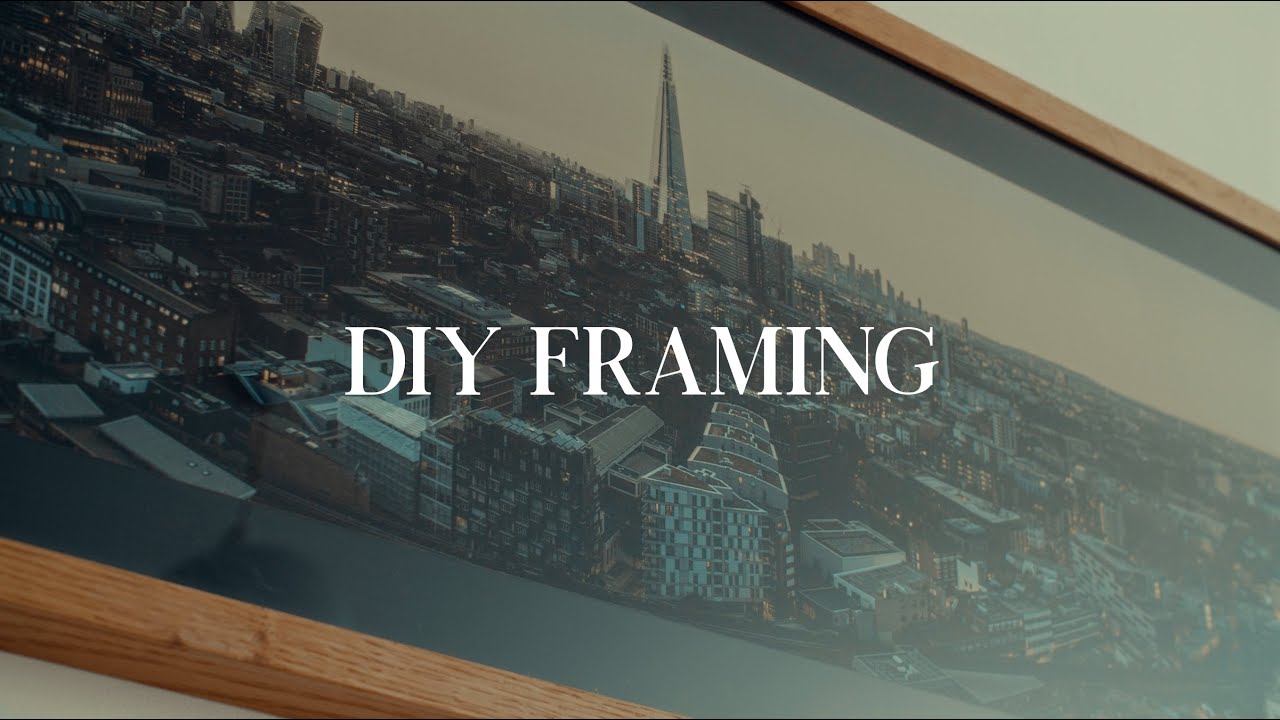 DIY FRAMING | Panoramic Print | DJI Mini 3 Pro