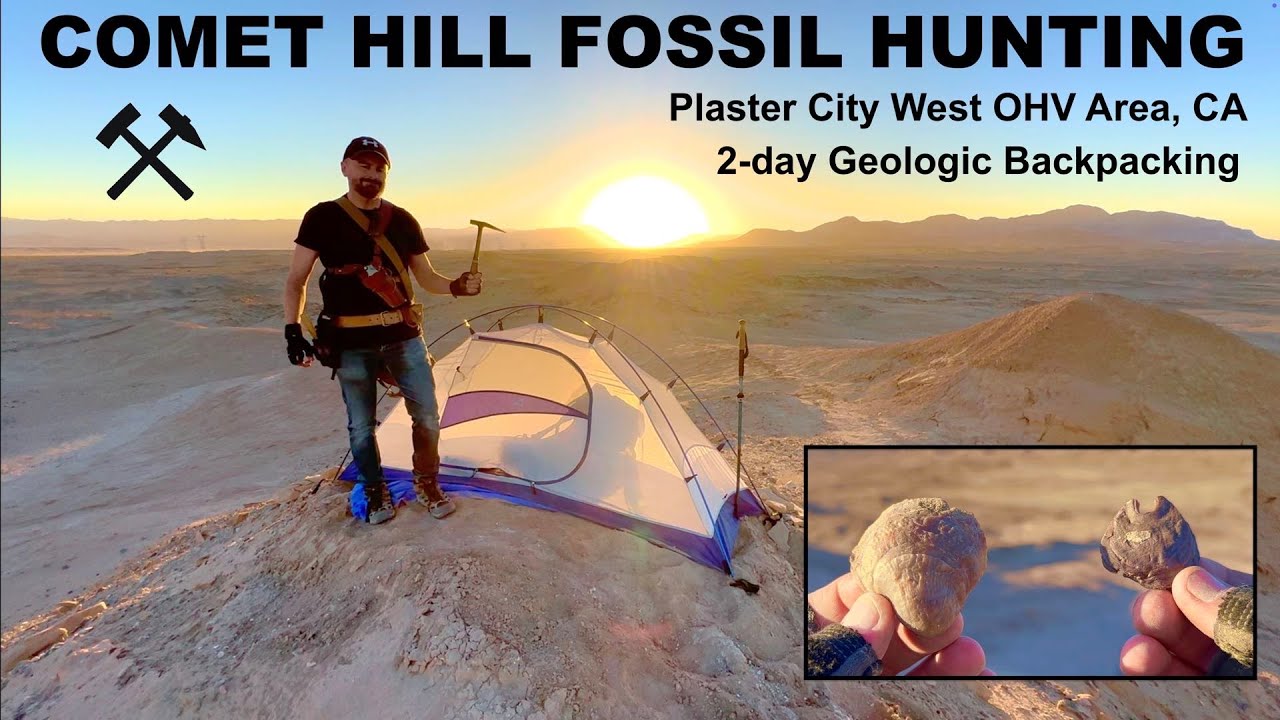 Comet Hill, California Geologic Backpacking Trip