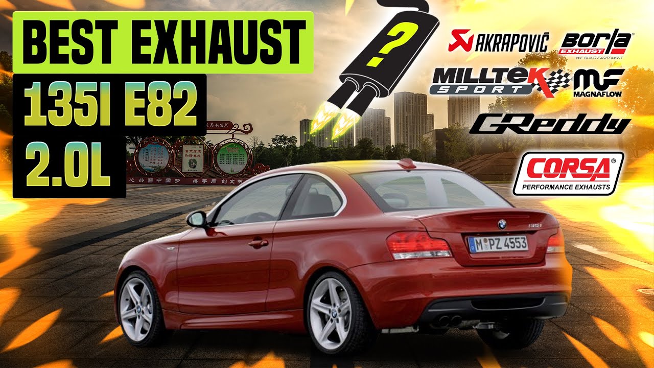 BMW 135i E82 Exhaust Sound N54 🔥 M Performance,Fi,Acceleration,Straight Pipe,Mods,Upgrade,Review+