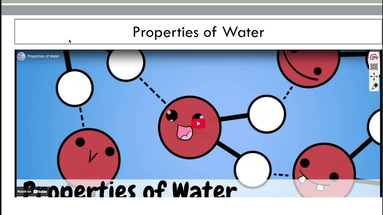 9.1 Water Properties, Advance Chem