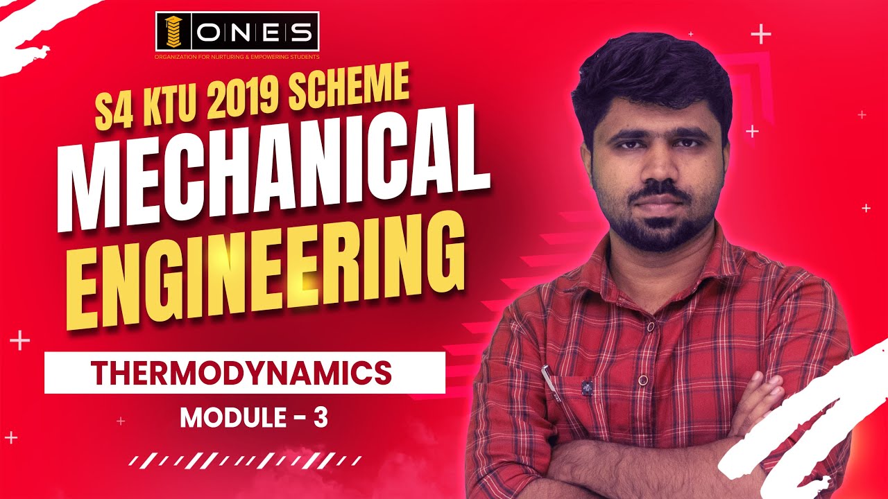 S4 KTU 2019 Scheme QP Solution | ME |ENGINEERING THERMODYNAMICS  | MET 202 | MODULE 3 | 2023 | ONES