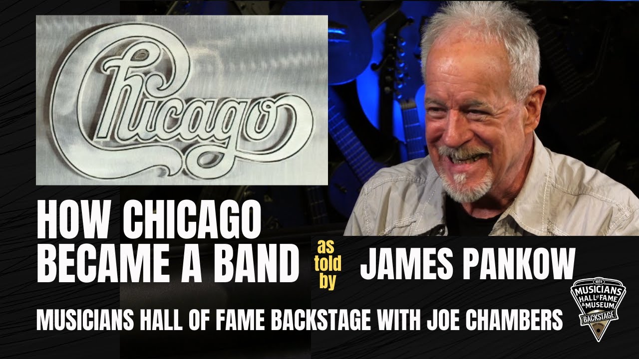 James Pankow Musicians Hall of Fame Backstage, Chicago.