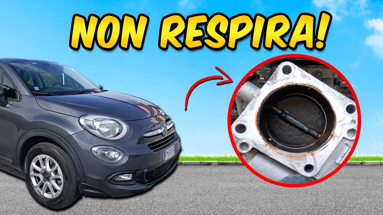 L'AUTO NON RESPIRA  - SMONTO TUTTO! CORPO FARFALLATO MESSO MALE
