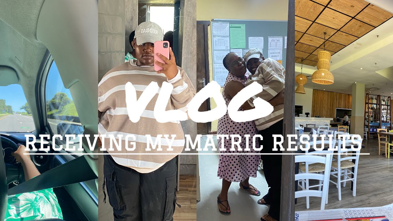 VLOG: Receiving Matric Results🎀|Distinctions???👀|Gap Year!?|Let Us Unpack❤️