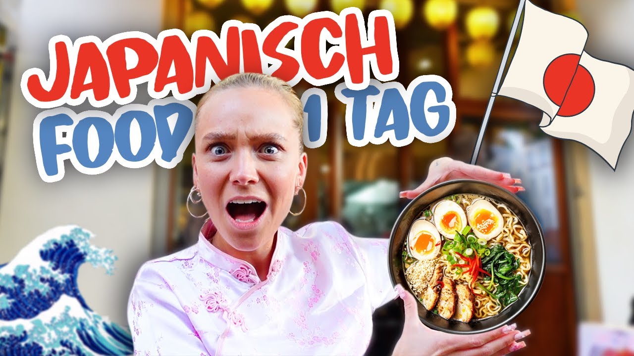 1 TAG nur JAPANISCH  essen 🇯🇵🍜| CARAMELLA
