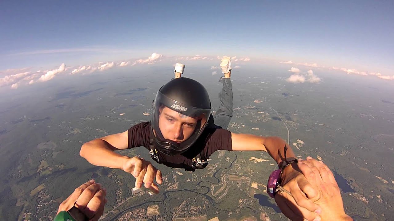 first A license skydive!!!
