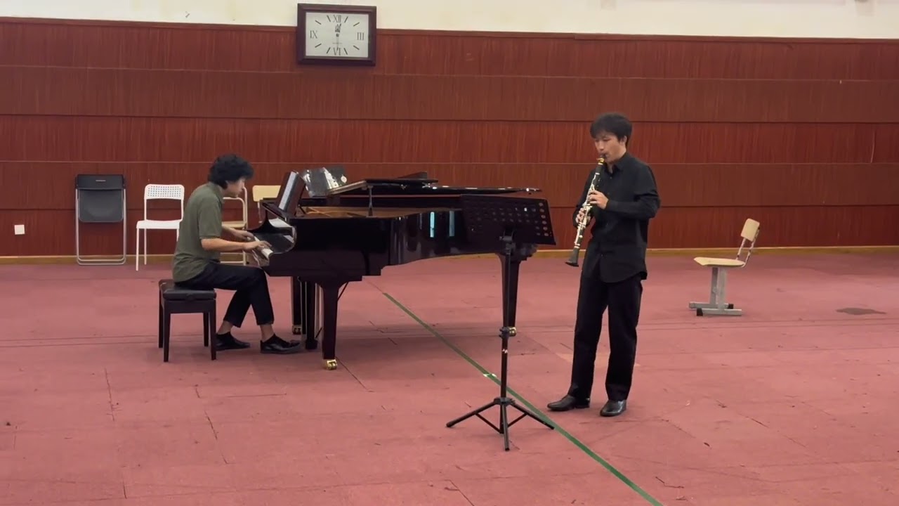 2023.10 Ernest Chausson：Andante and Allegro for Clarinet and Piano