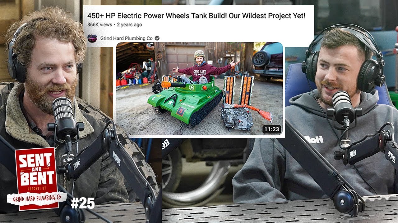 Sent and Bent #25 Are Porsches Fancy Beetles? RWB and the Electric Tank!