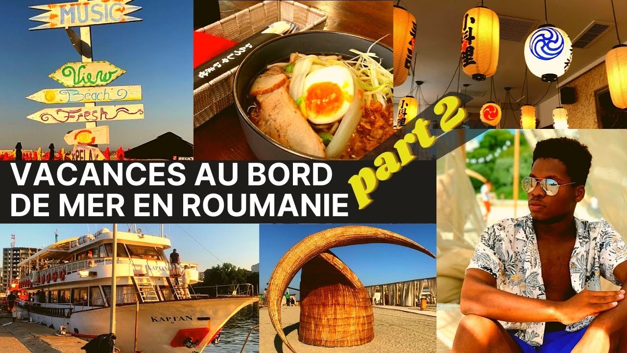 Vacances au bord de la mer noire  en Roumanie 🇷🇴 part 2 #constanta 4
